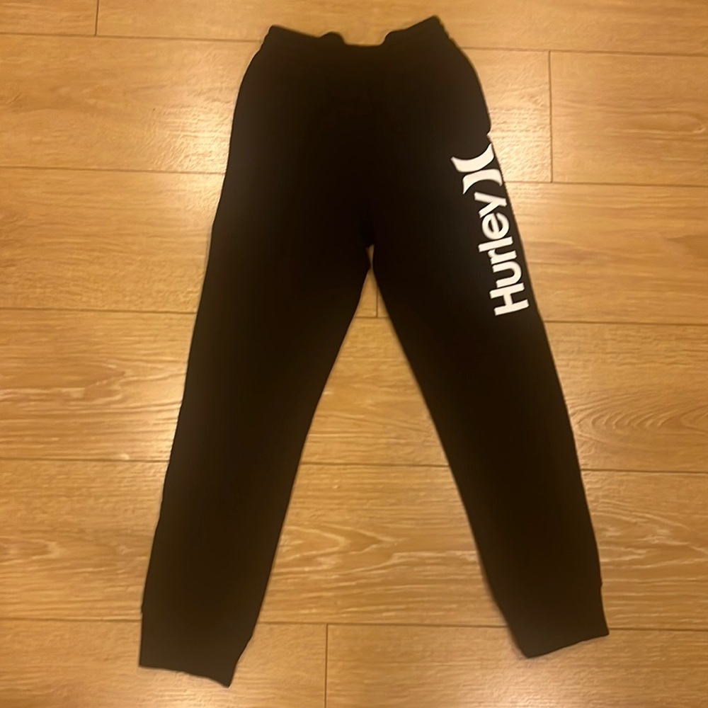 Hurley Boys Sweatpants in Black